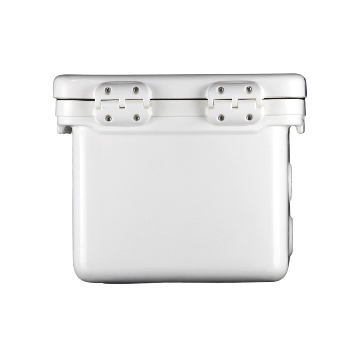 ICEY-TEK 25 Quart Cooler ( FREE SHIPPING ) front view with secure latches and rugged design.