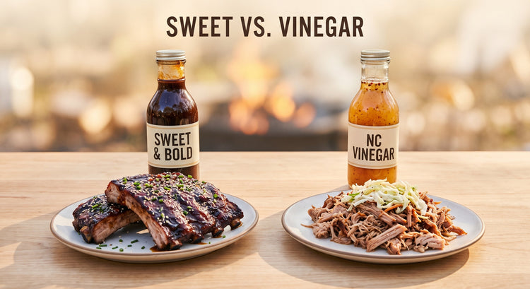 BBQ Sauce : Sweet vs. Vinegar
