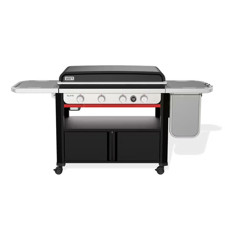 Weber Slate  36" Griddle with Flip-Up Side Table