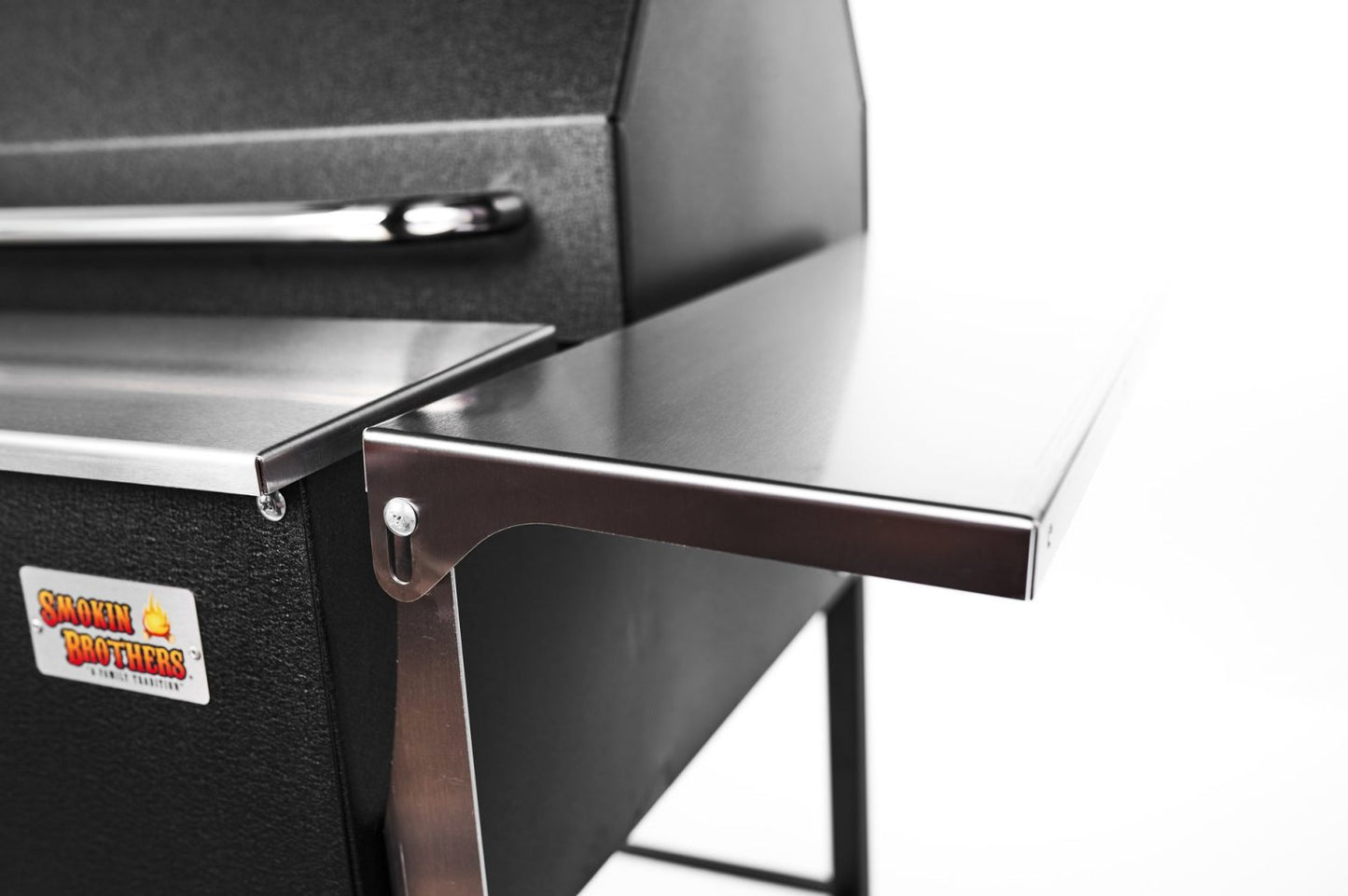 Smokin Brothers Stainless Steel Side Shelf (Premier and Premier Plus Models)