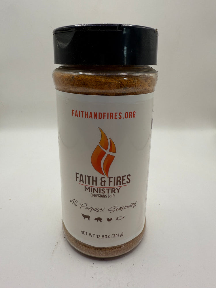 Faith & Fires All Purpose Seasoning 12.5OZ Shaker