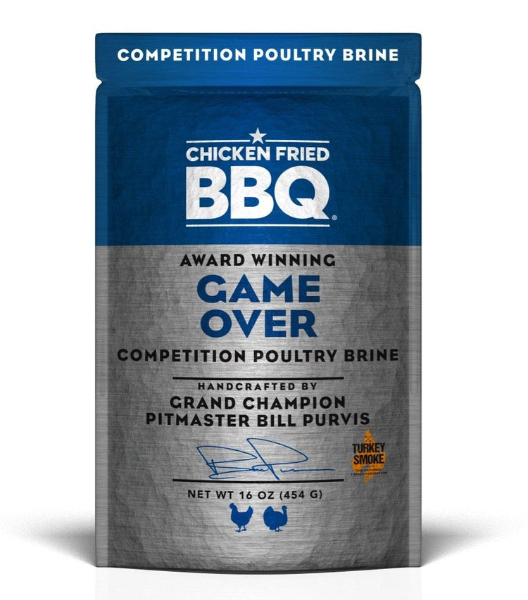 Chicken Fried BBQ Game Over Chicken Brine