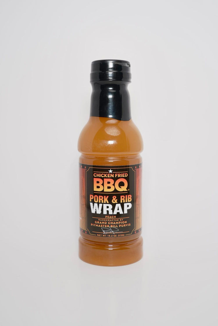 Chicken Fried BBQ Peach Pork & Rib Wrap