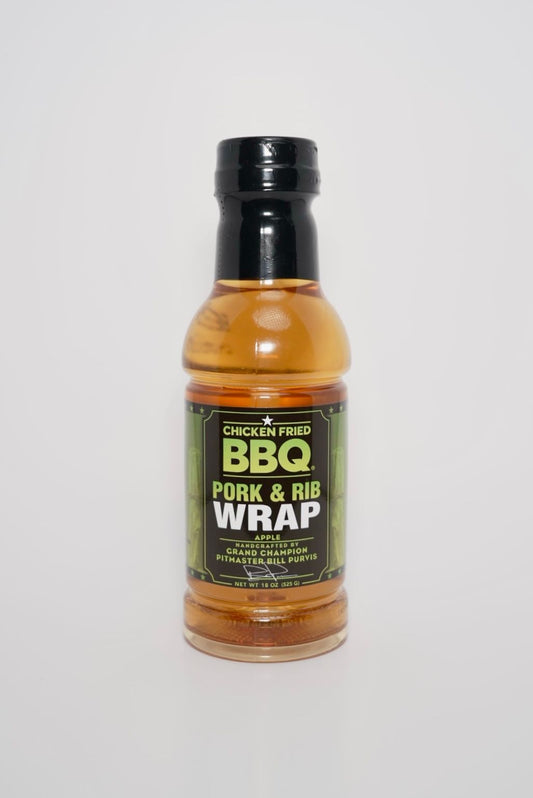 Chicken Fried BBQ Apple Pork and Rib Wrap