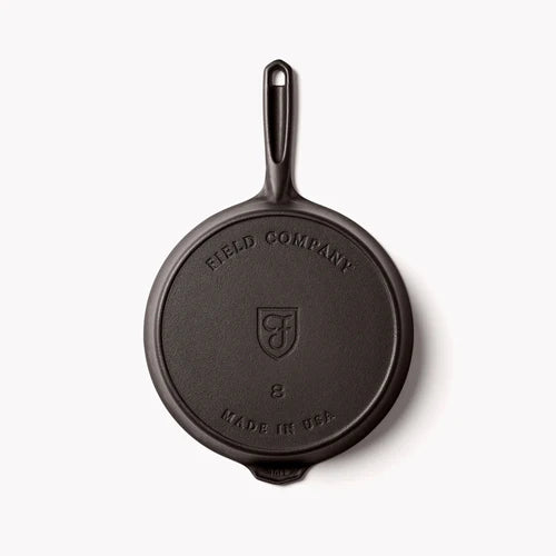 Field Company No.8 Cast Iron Skillet for outdoor grilling with grills smokers and cookers accessories.
