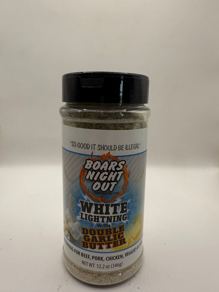 Boars Night Out White Lightning Double Garlic Butter