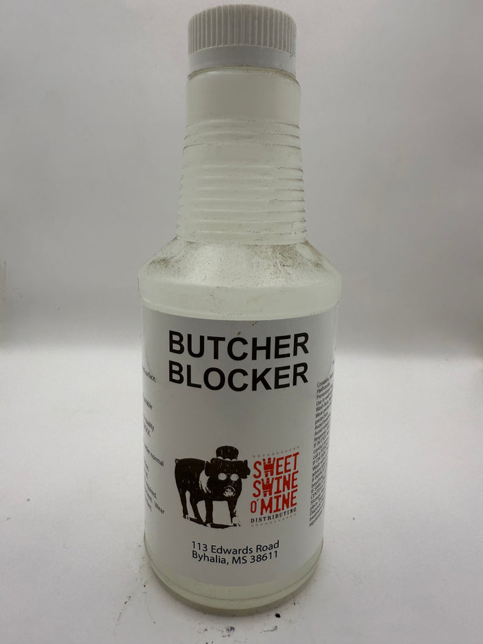 Butcher Blocker Cleaner one pint with sprayer