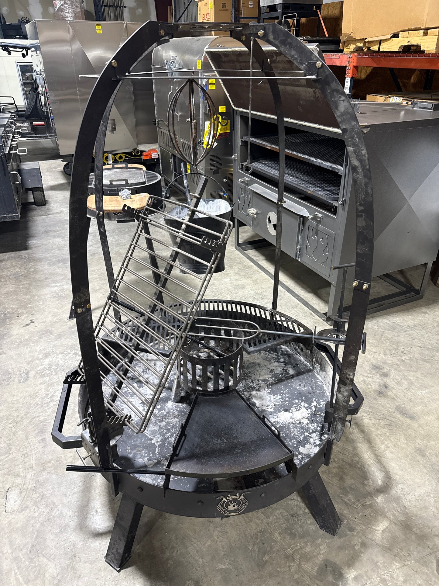 Espiritu Parrillero Fogues Live Fire Table