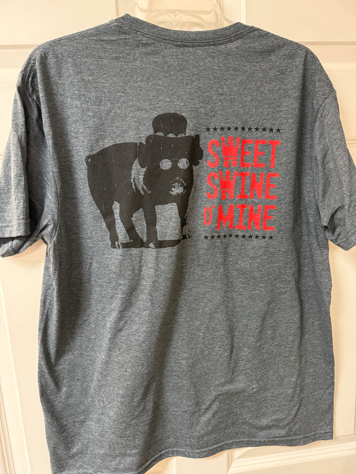 Sweet Swine O' Mine T Shirts Dark Grey