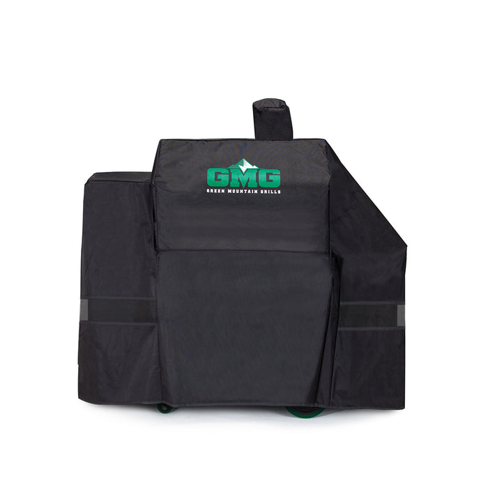 Green Mountain Grills Ledge Prime Pellet Grill Cover designed for protection against tough weather conditions.