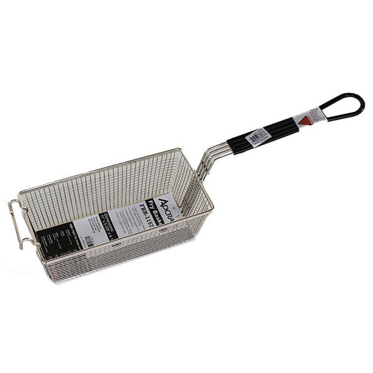 R&V Works Cajun Fryer Replacement Black Handle Basket