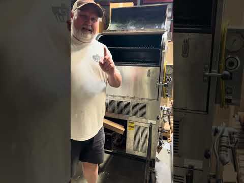 Ole Hickory CTO with Competition Switch Stainless Steel Polished smoker demonstration by a backyard BBQ enthusiast.