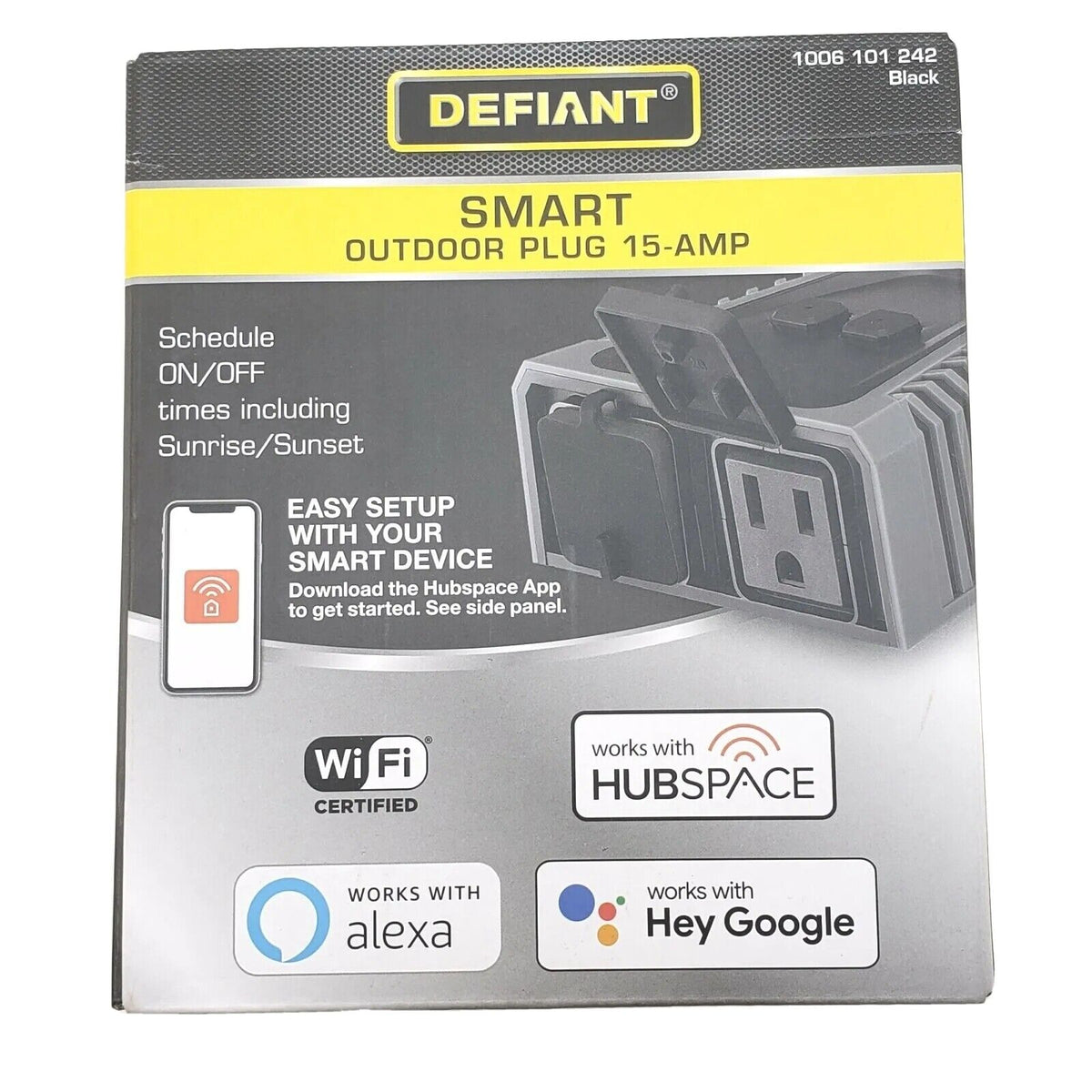 Defiant Device Defiant Outdoor Smart Plug 15 Amp WiFi Double Outlet – Sweet Swine O' Mine