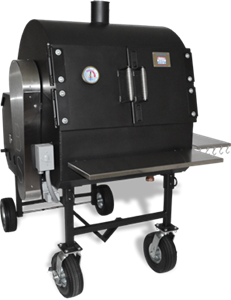 American Barbecue Systems Pit-Boss with SS Rotisserie and Pellet System