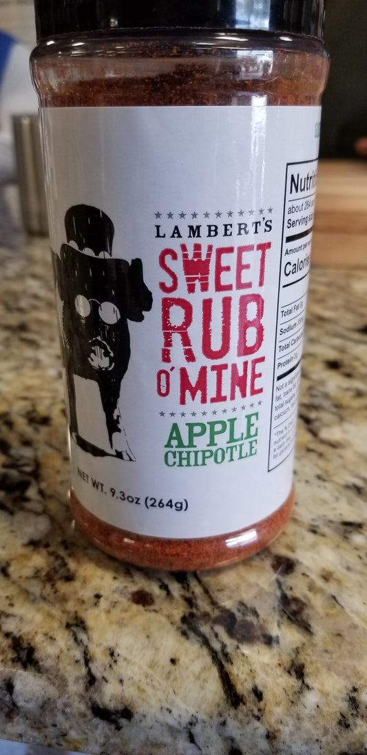 Sweet Rub O' Mine Apple Chipotle BBQ Rub