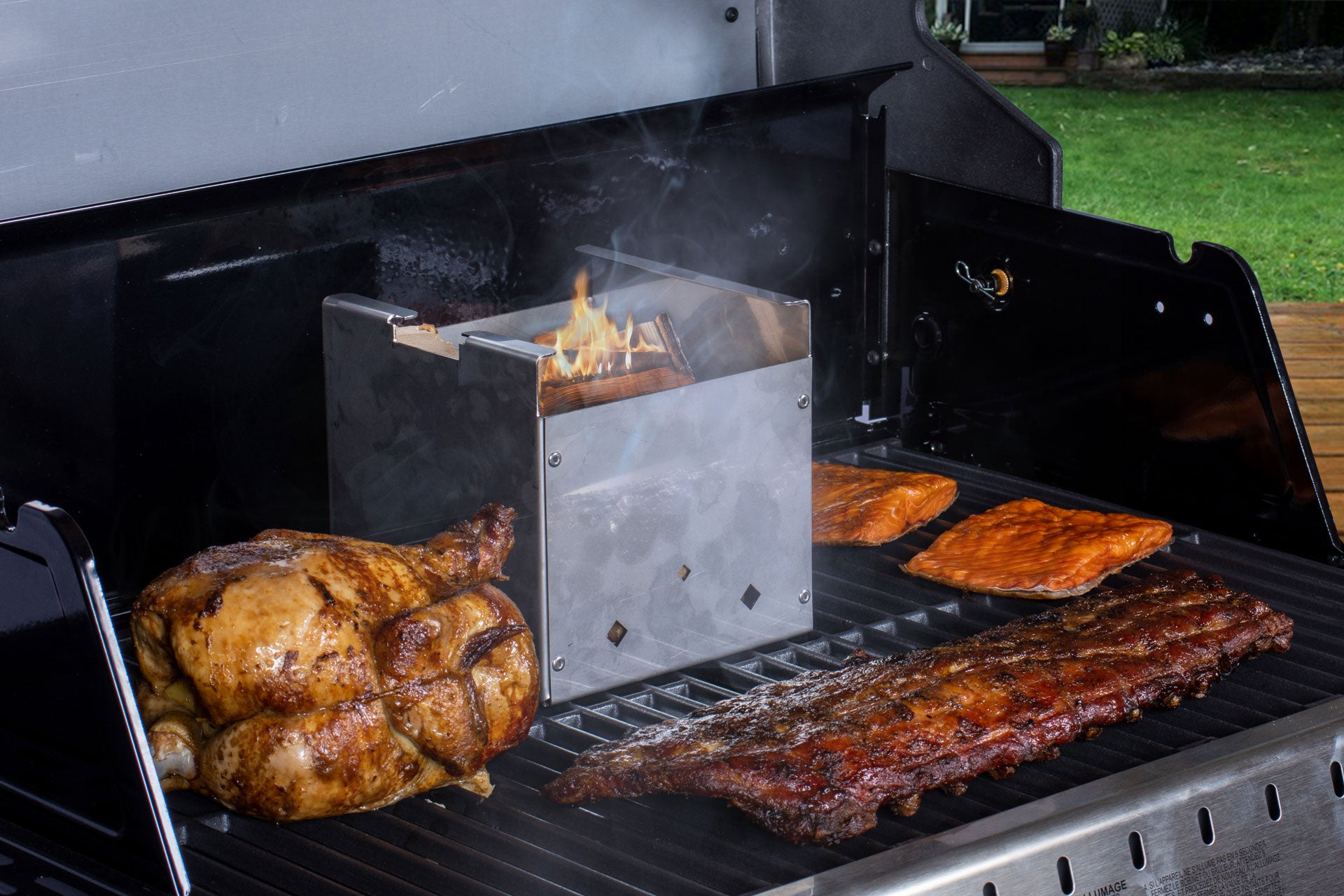 Diamond King 6x6 BBQ Smoke Box