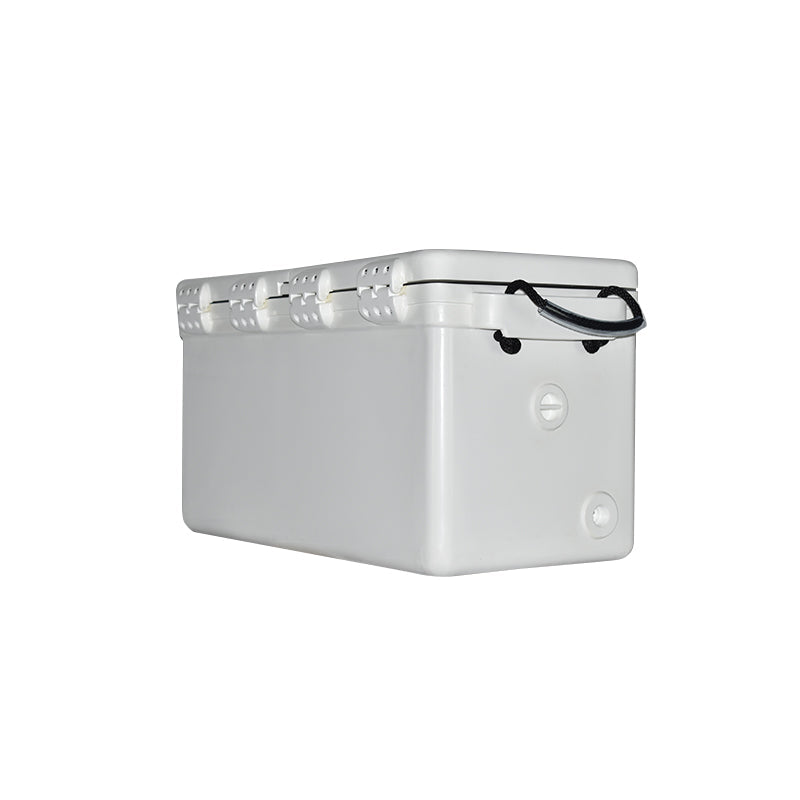 ICEY-TEK 95 QT Cooler With Permanent 50/50 Internal Divider (FREE SHIPPING) for outdoor grilling and camping.