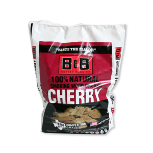 B&B Wood Chunks (Aproximately #8) bag of natural smoking wood chunks for grills, smokers, and cookers.