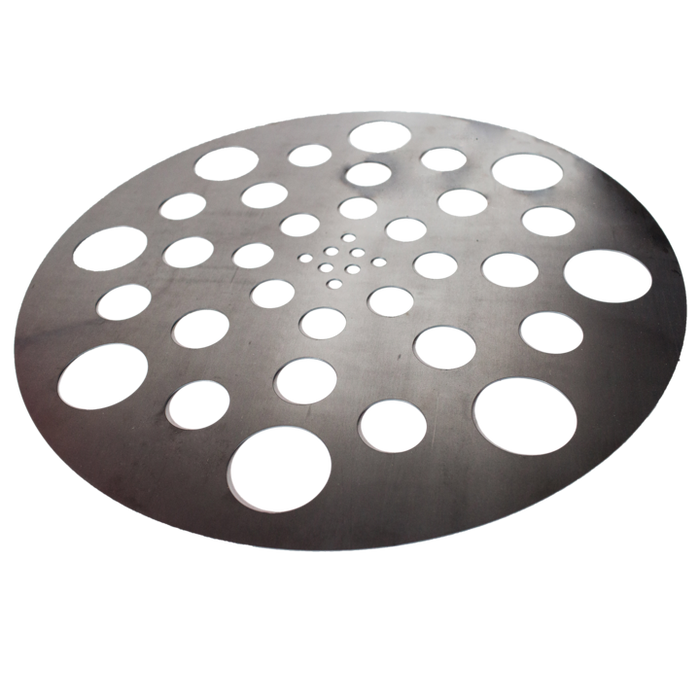 Gateway Drums Smokers Heat Diffuser Plate 55G for grills smokers and cookers, creating indirect heat for barbecue.
