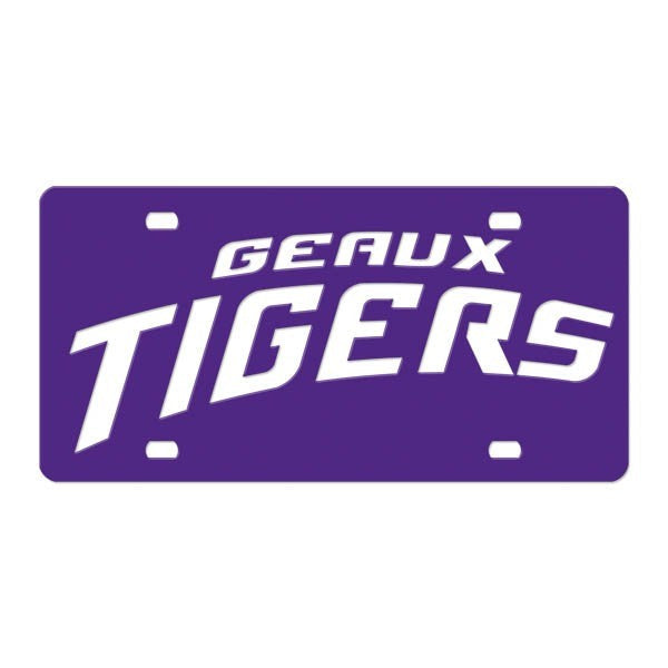 Gameday Ironworks LSU Geaux Tigers License Plate