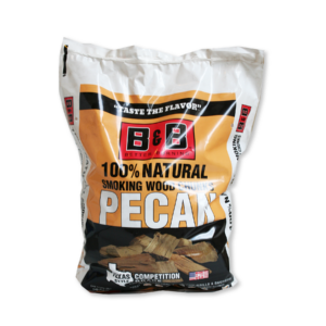 B&B Wood Chunks (Aproximately #8) for grills, smokers, and cookers; perfect for BBQ enthusiasts and competition BBQ gear.