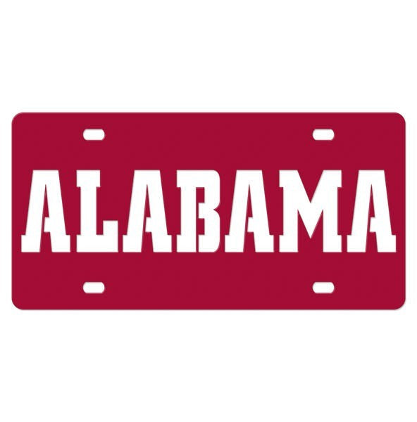Gameday Ironworks Alabama License Plate