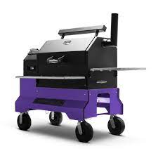 Yoder YS-640s Pellet Smoker with Comp Cart (Blue)