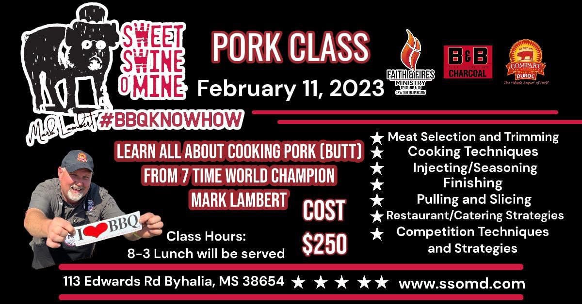 Sweet Swine O' Mine Pork Class