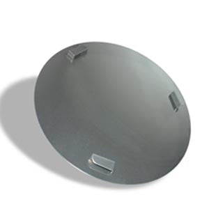 Pit Barrel Charcoal Ash Pan for charcoal grills and smokers, durable stainless steel accessory for hassle-free ash disposal.